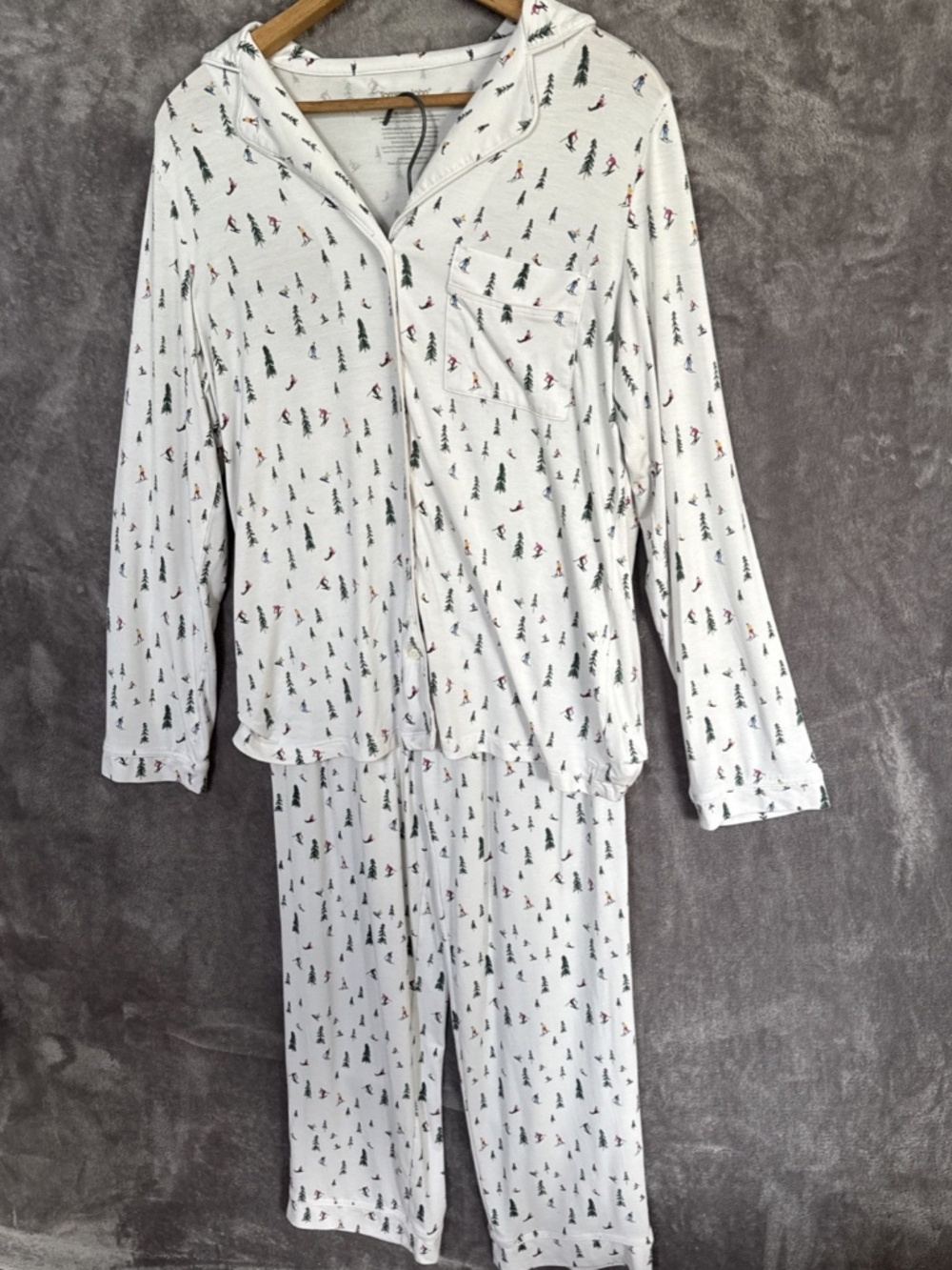 Tommy John Ski-Themed Pajama Set – Women’s Small